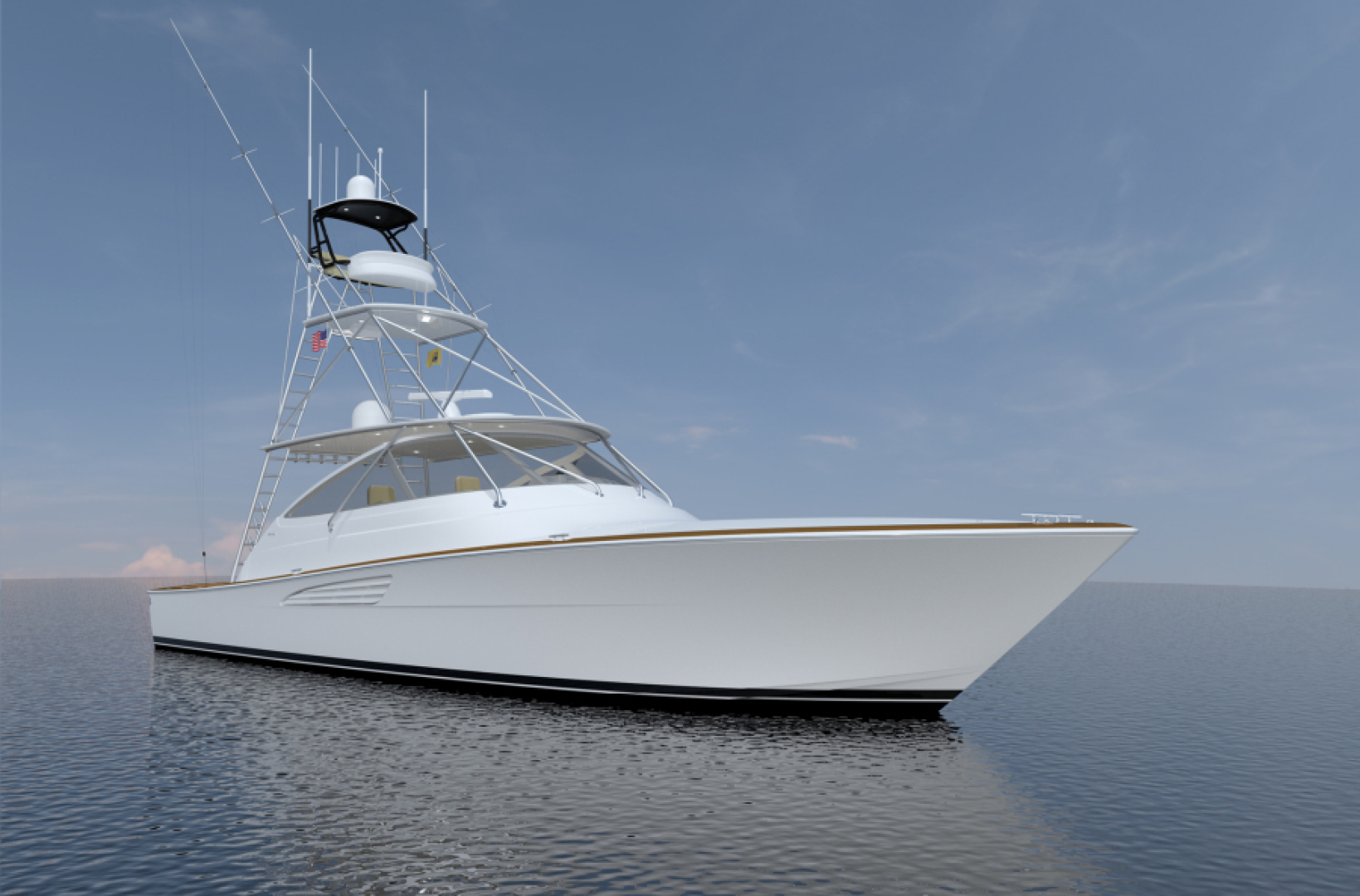 Slide: The Image of 2023 Viking 54 Open Rendering - 5365865