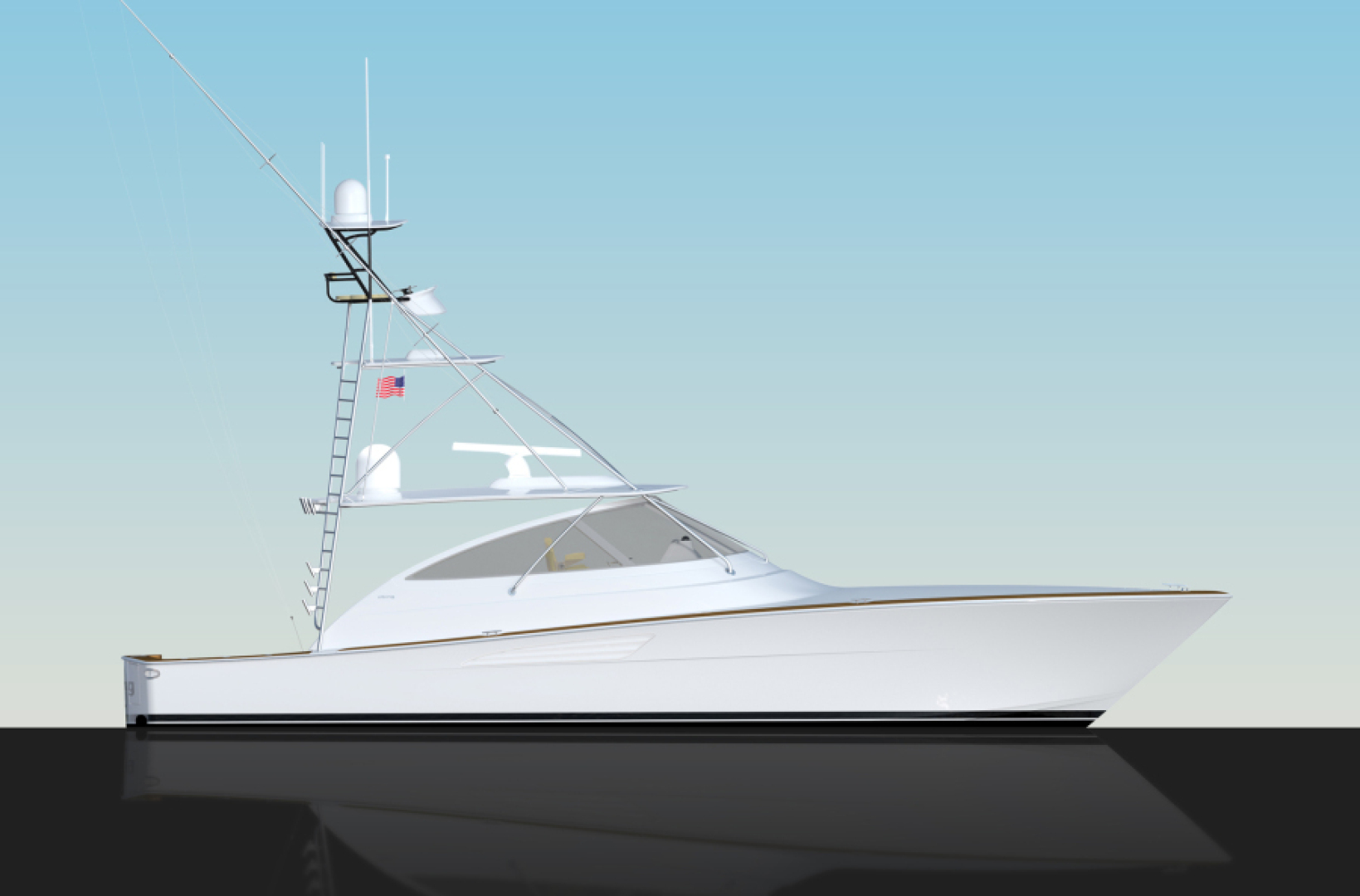 Slide: The Image of 2023 Viking 54 Open Rendering - 5365869