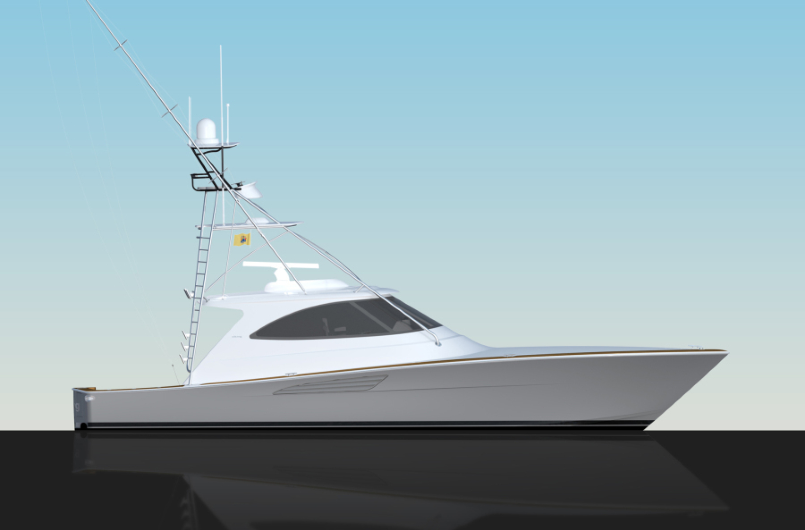 Slide: The Image of 2023 Viking 54 Open Rendering - 5365870