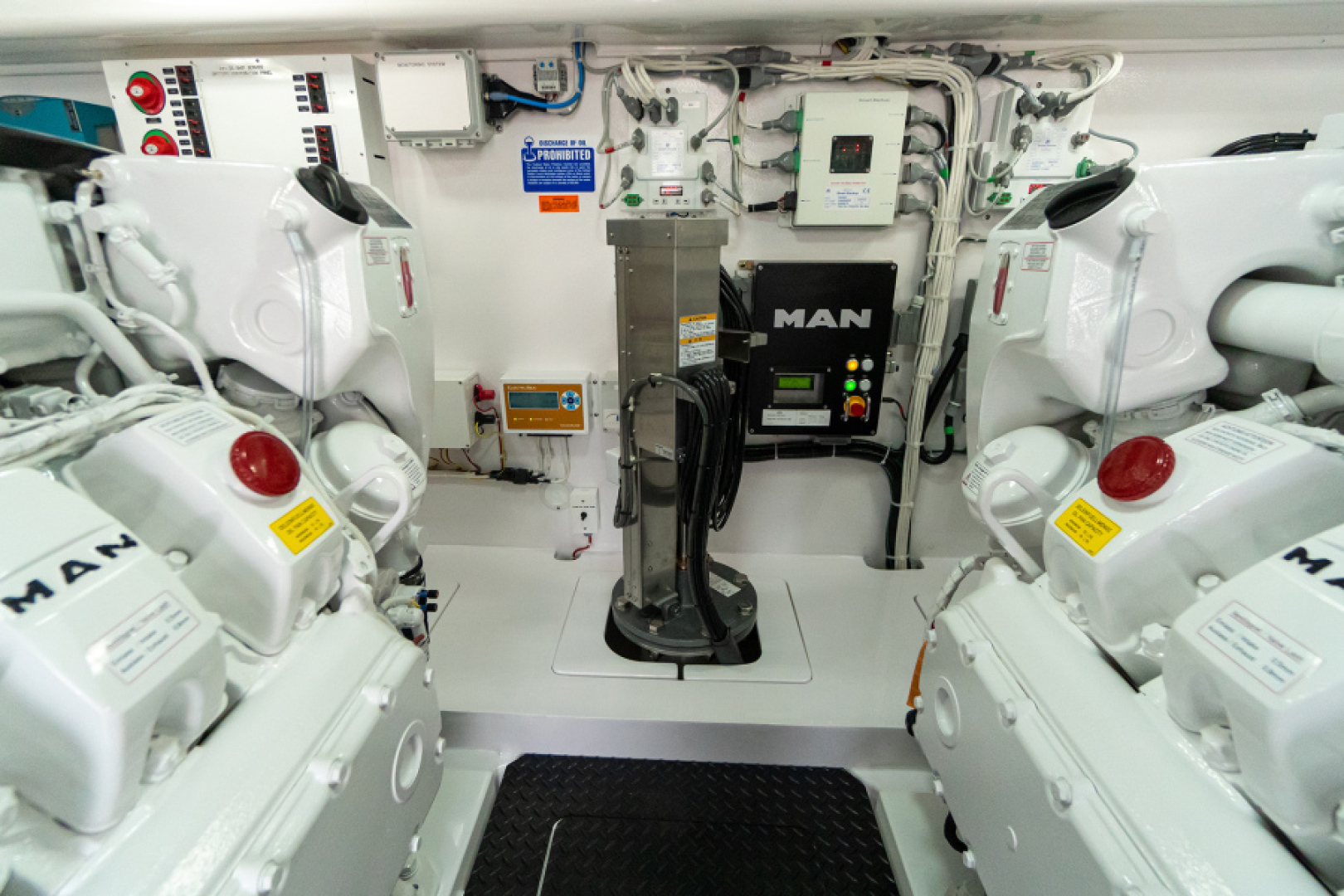 Slide: The Image of 2024 54 Viking Sport Coupe Engine Room - 4527912