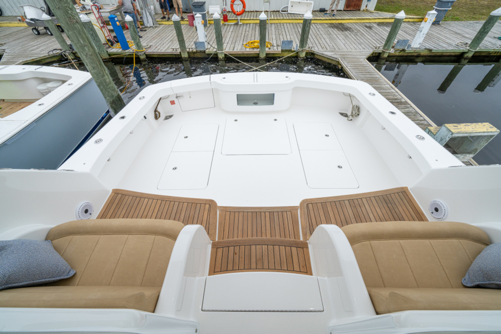 Slide: The Image of 2024 54 Viking Sport Coupe Cockpit - 4527908