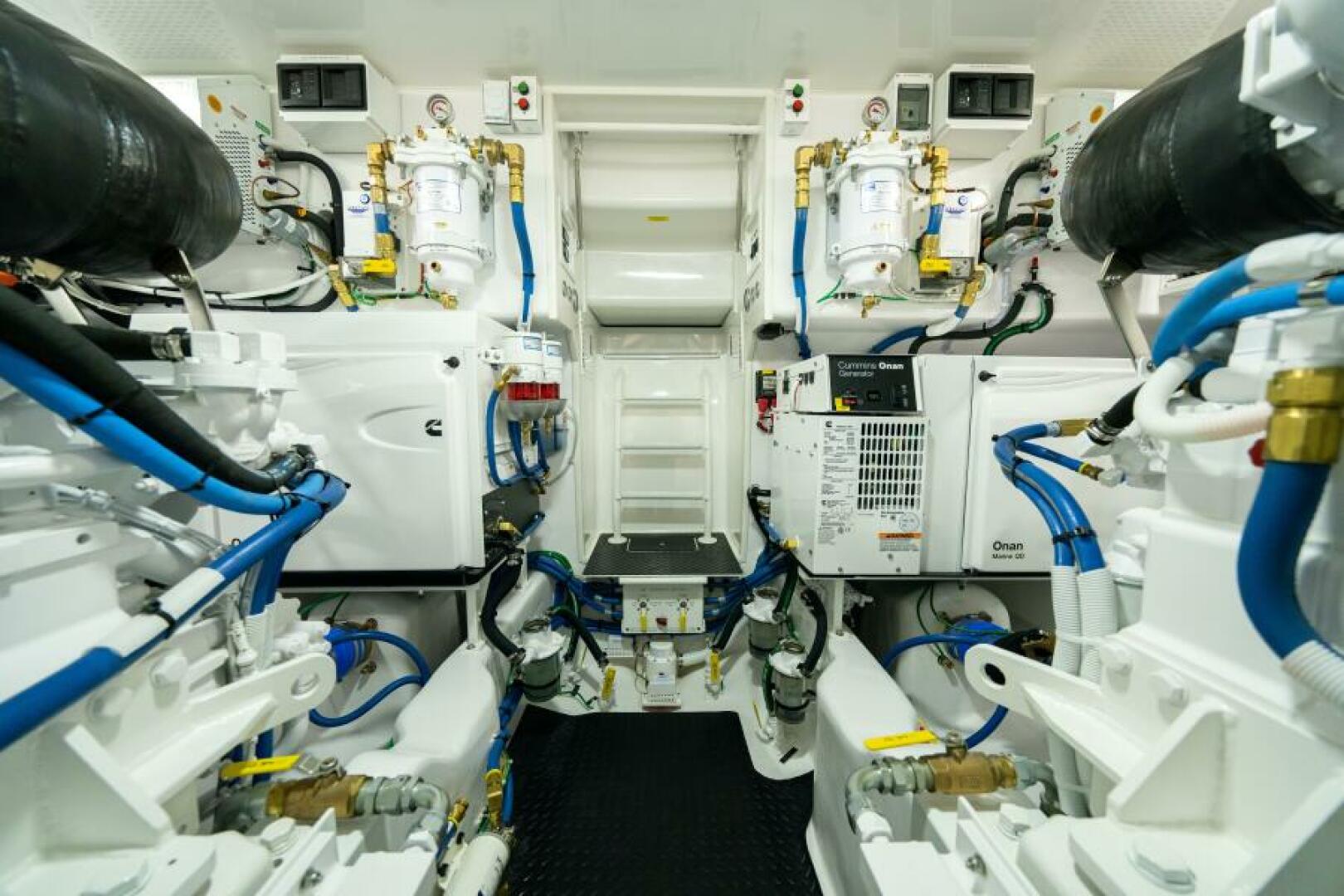Slide: The Image of 54 Viking Sport Tower Engine Room - 4527473