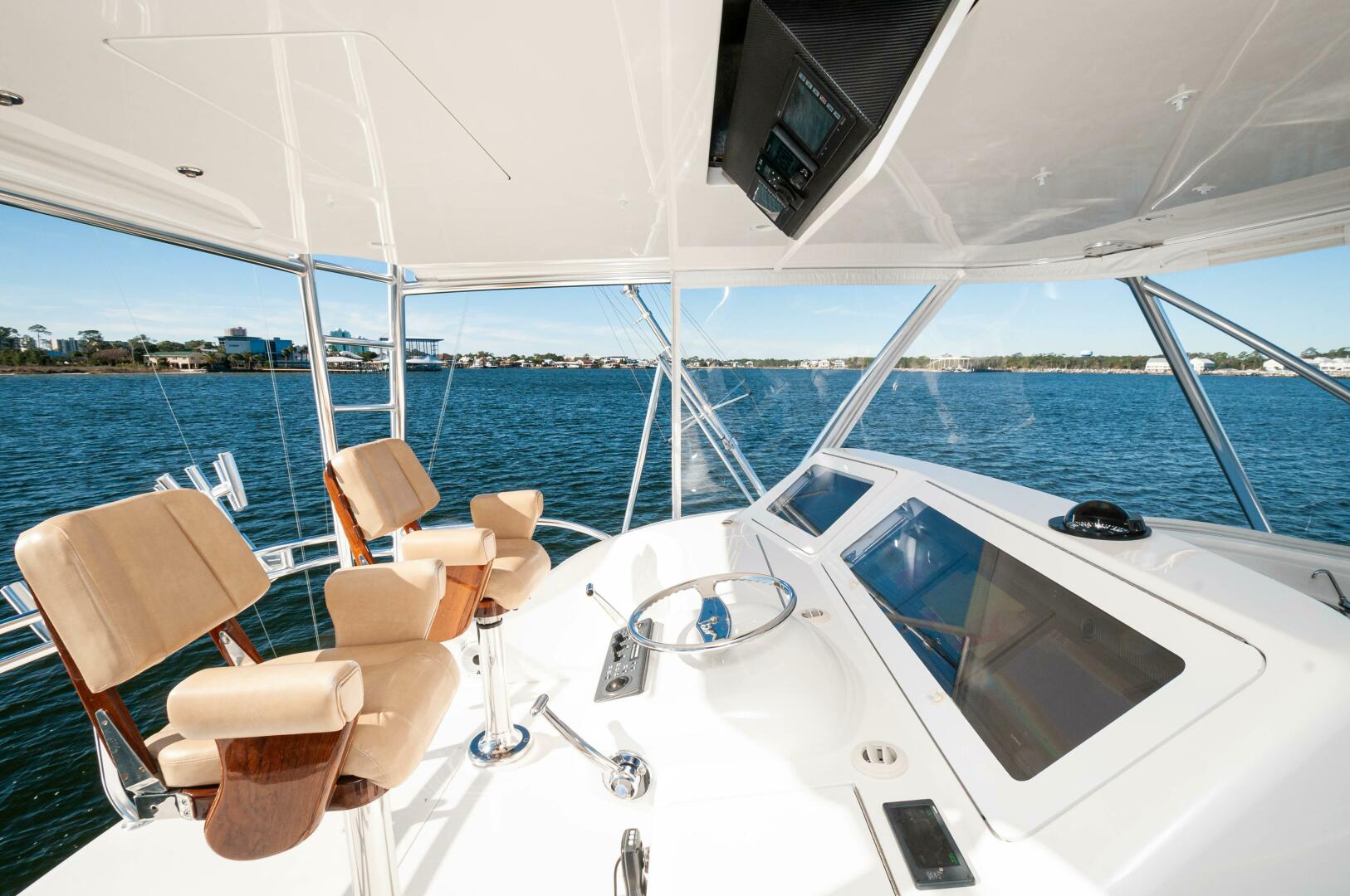 Slide: The Image of Flybridge Helm - 4936827