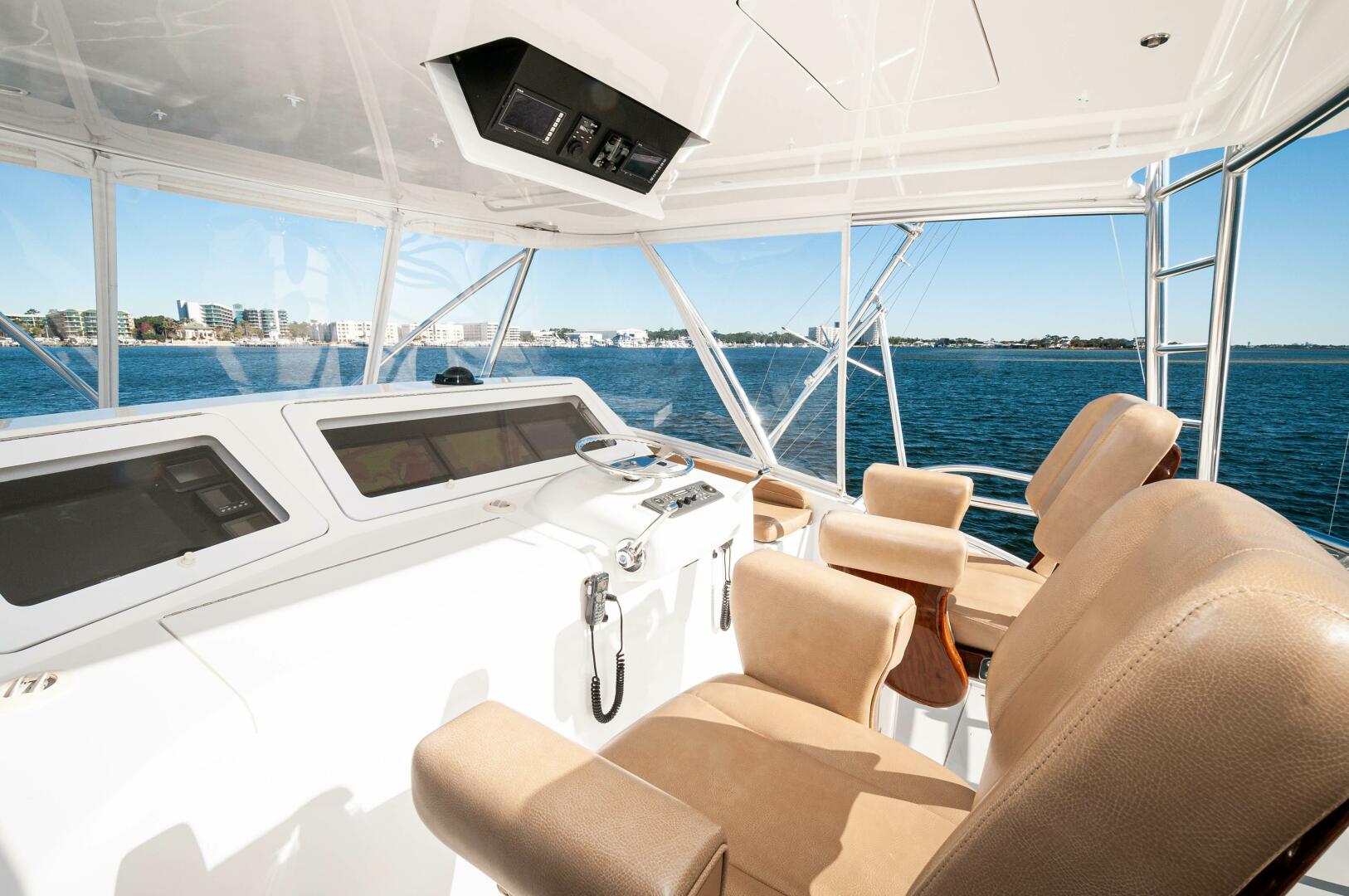 Slide: The Image of Flybridge Helm - 4936829