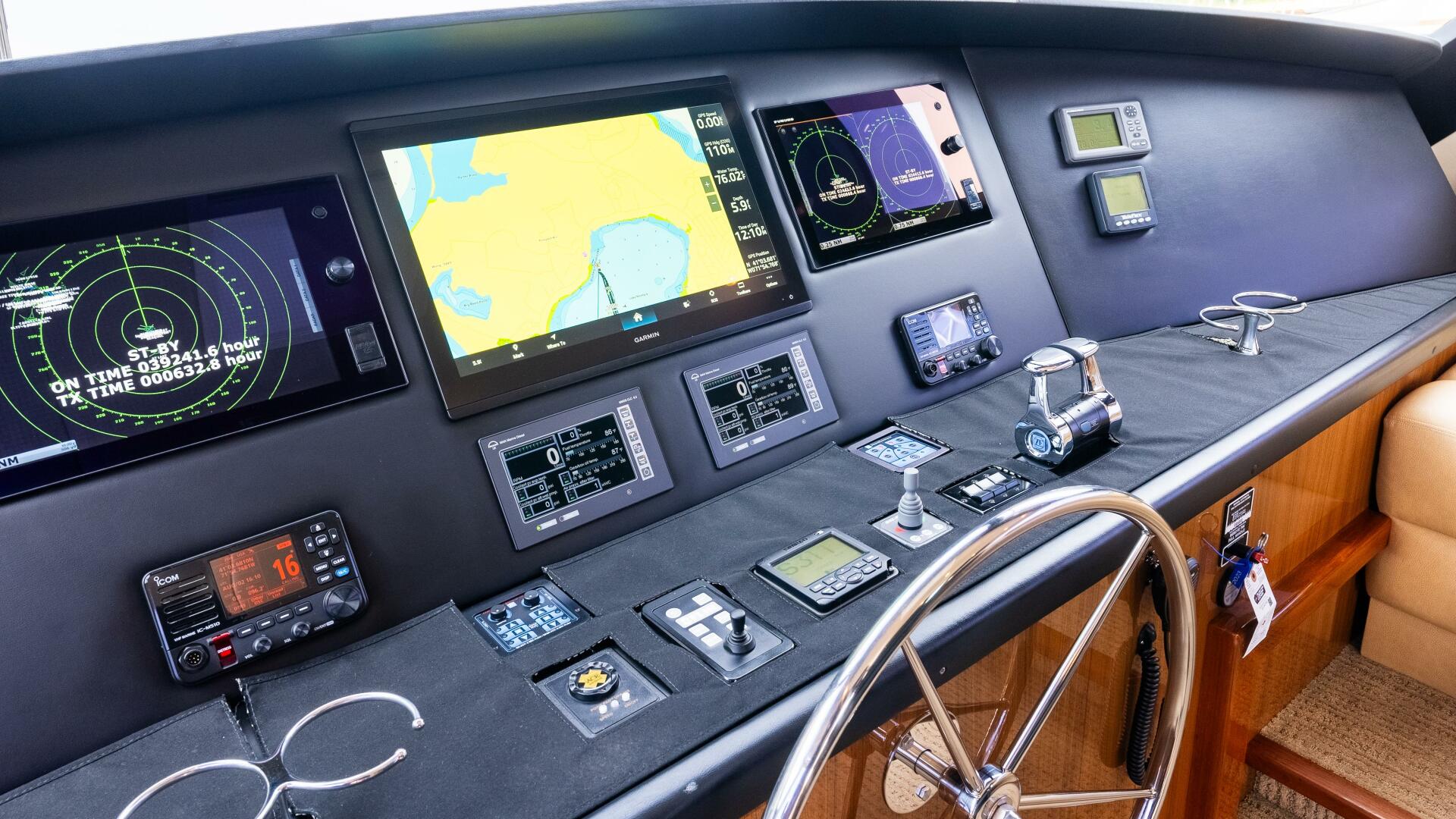 Slide: The Image of Viking 57 Enclosed Bridge 2011 - 28