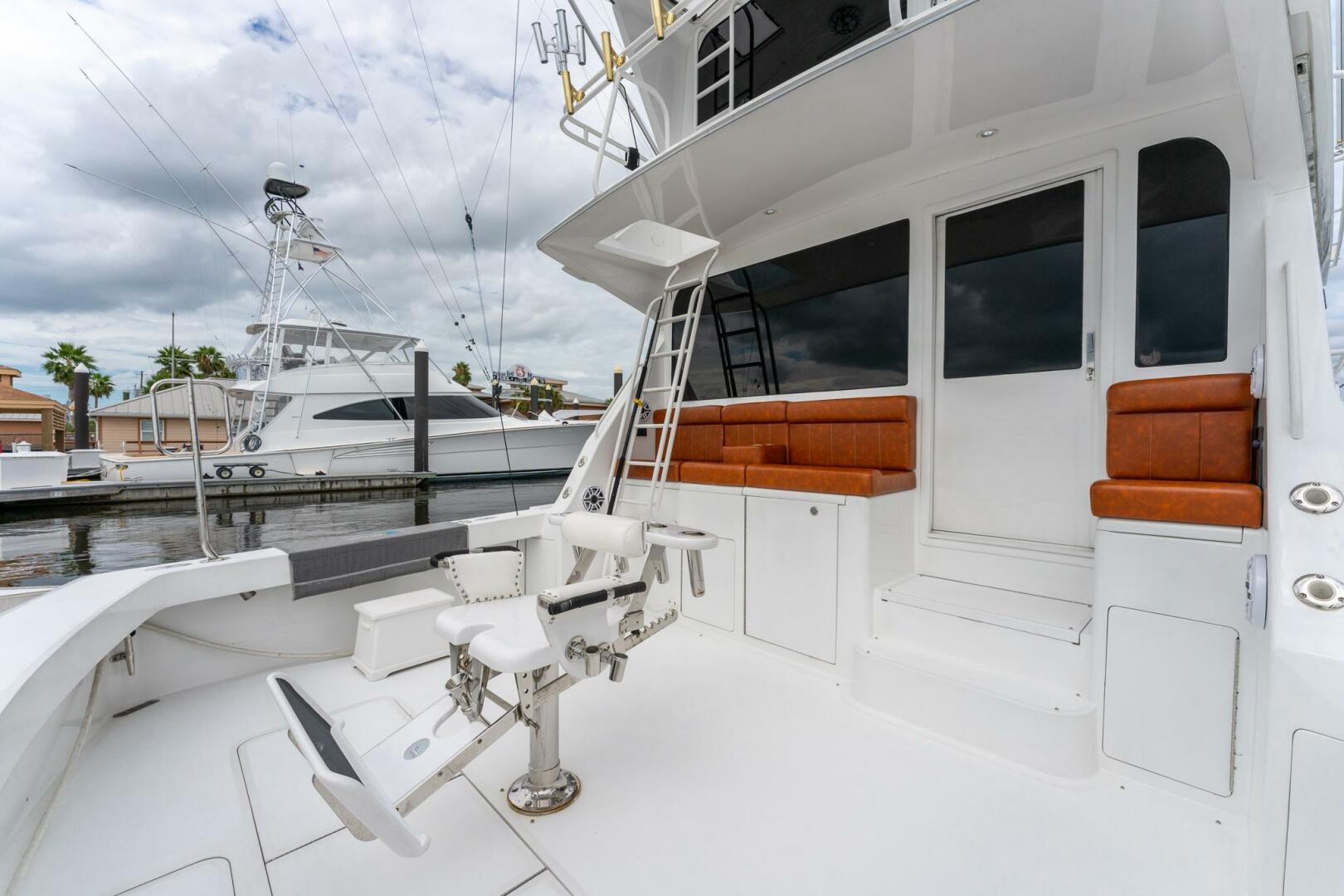 Slide: The Image of 2000 Viking 58 Enclosed Bridge Double Down - 33