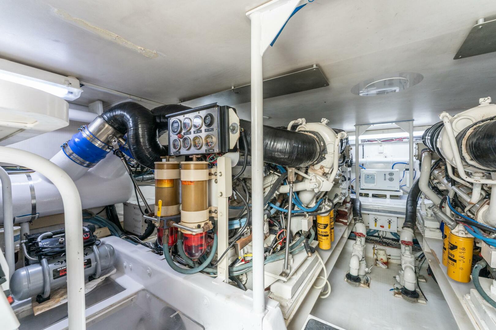 Slide: The Image of 2000 Viking 58 Enclosed Bridge Double Down - 35
