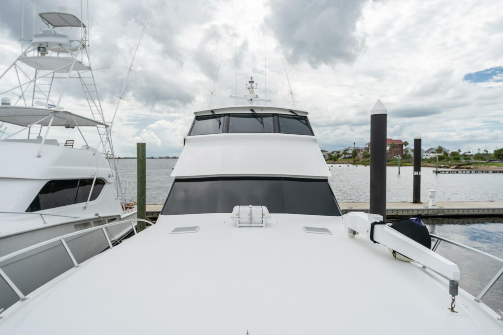 Slide: The Image of 2000 Viking 58 Enclosed Bridge Double Down - 44