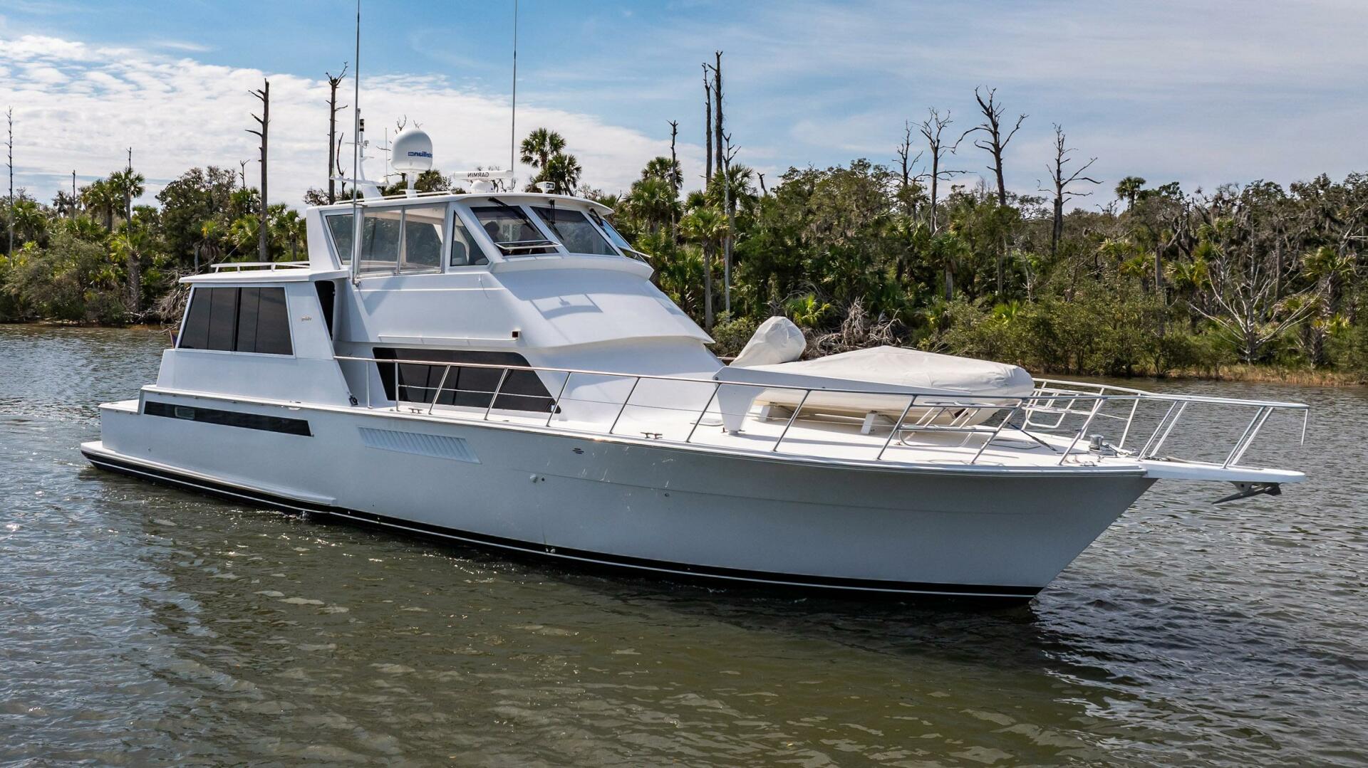Slide: The Image of Viking 60 Cockpit Sport Yacht 2001 - 5116465
