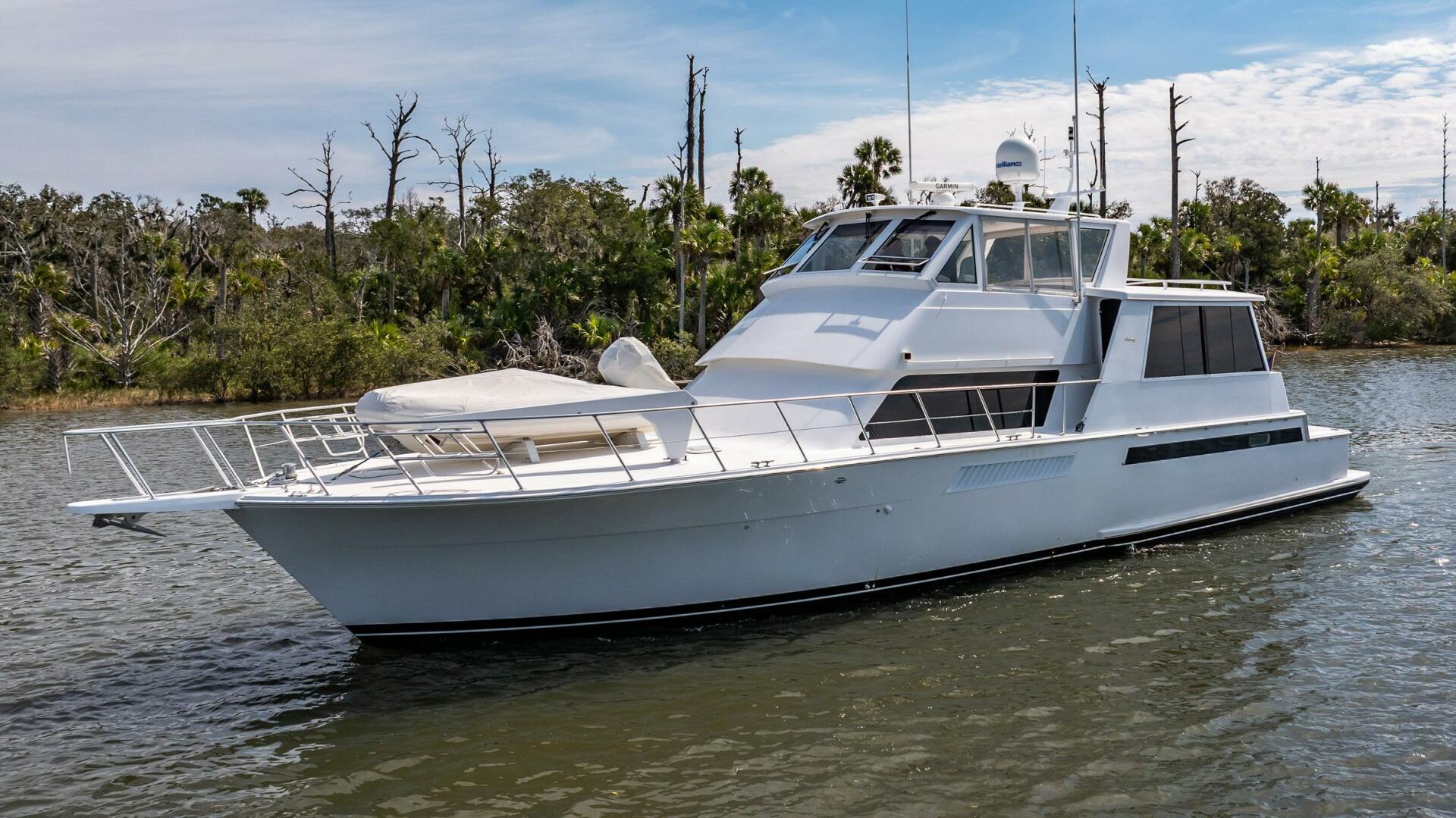 Slide: The Image of Viking 60 Cockpit Sport Yacht 2001 - 5116468