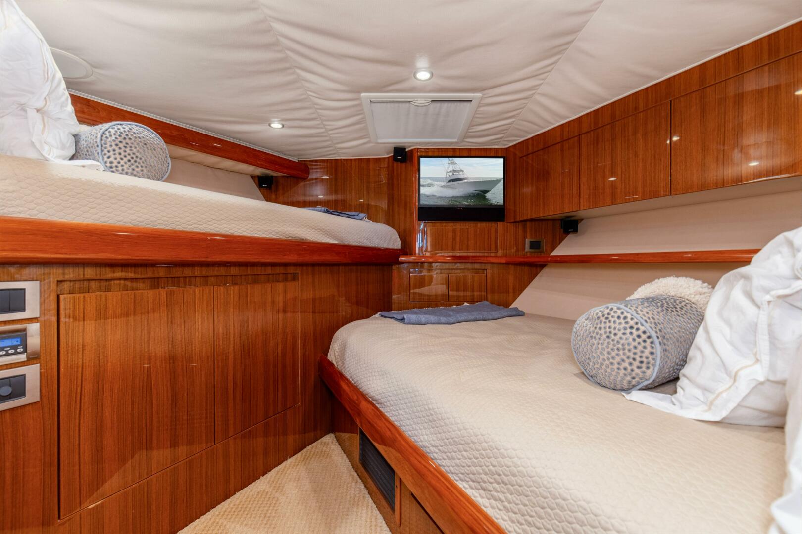 Slide: The Image of 2009 60 Viking Sportfish Blueprint VIP Stateroom - 5022057