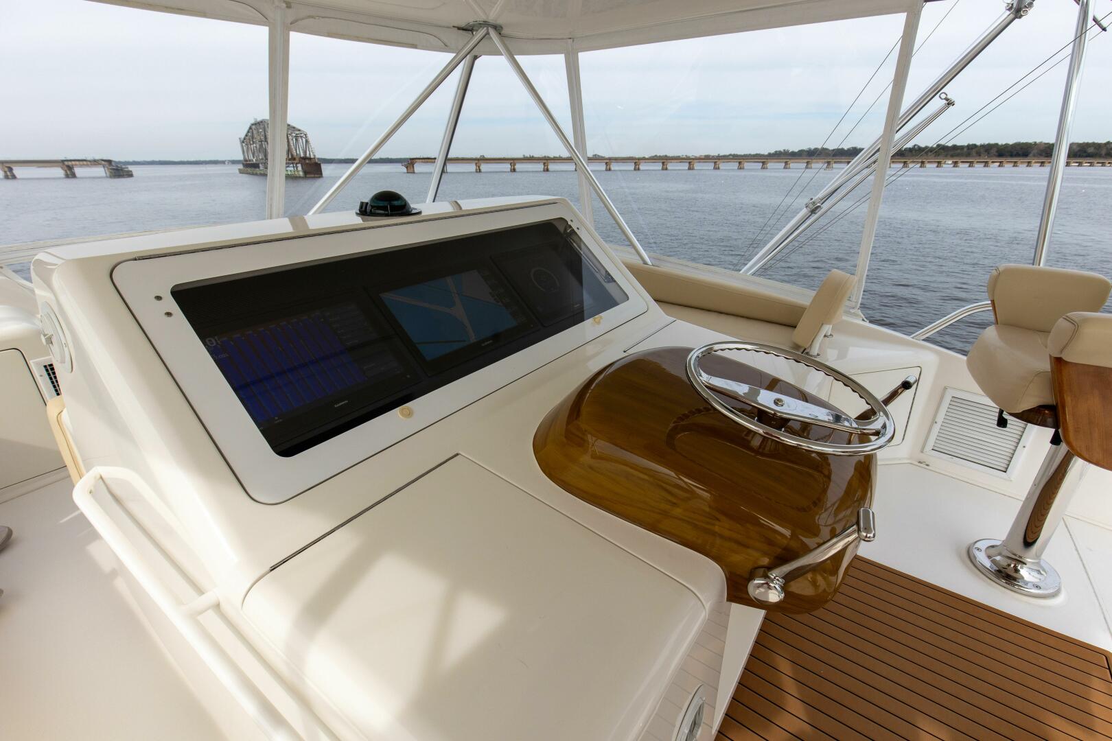 Slide: The Image of 2009 60 Viking Sportfish Blueprint Helm (1) - 5022095