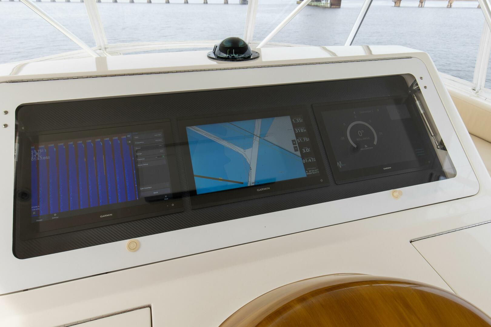 Slide: The Image of 2009 60 Viking Sportfish Blueprint Helm (2) - 5022096