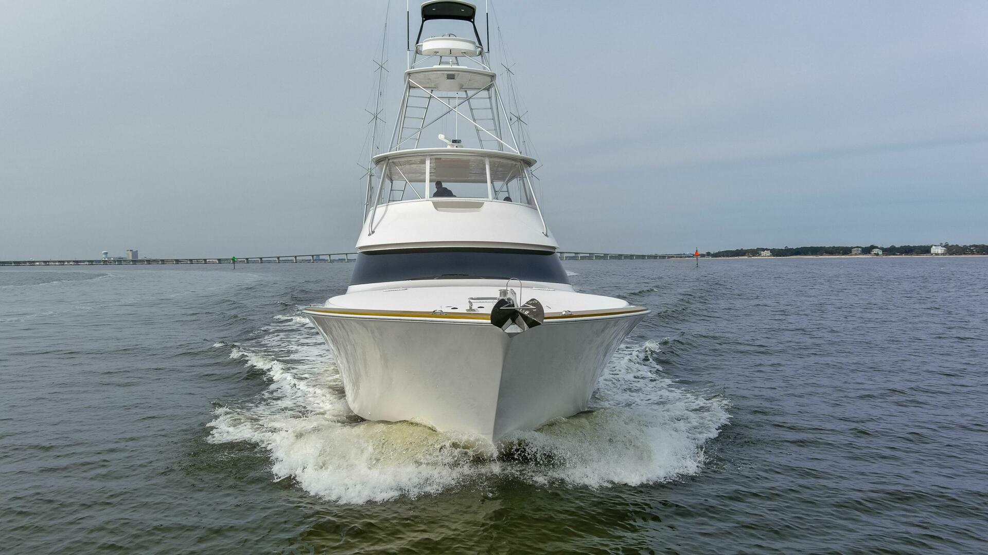 Slide: The Image of 2009 60 Viking Sportfish Blueprint Front Profile (2) - 5022145