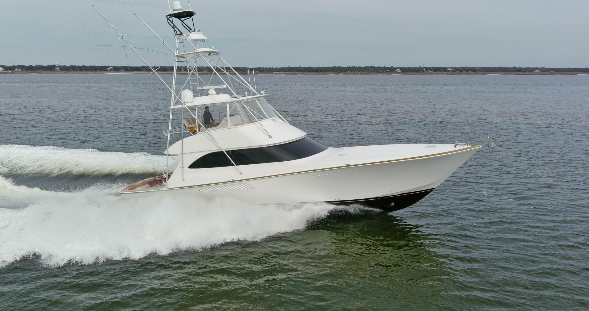 Slide: The Image of 2009 60 Viking Sportfish Blueprint Starboard Profile (1) - 5022160