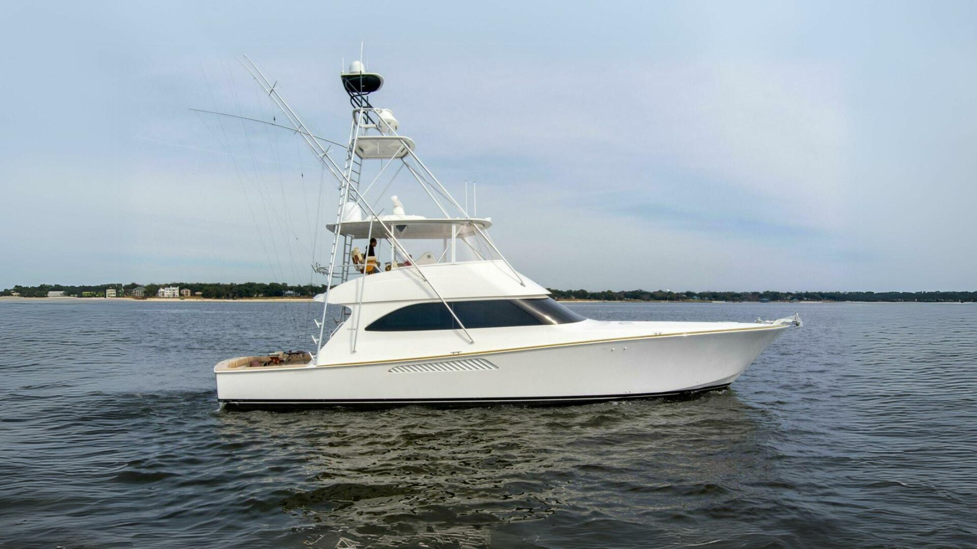 Slide: The Image of 2009 60 Viking Sportfish Blueprint Profile - 5045434