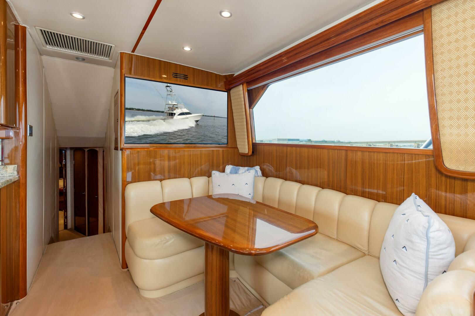 Slide: The Image of 2009 60 Viking Sportfish Blueprint Dinette - 5022049