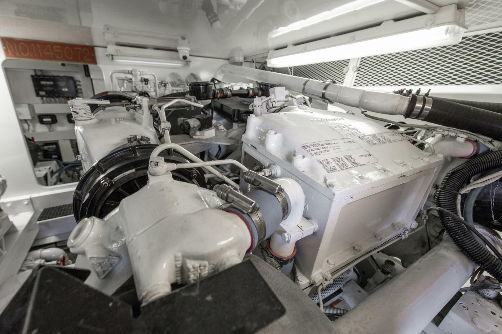 Slide: The Image of 2002 61 Viking Convertible Watusi Engine Room (1) - 4695302
