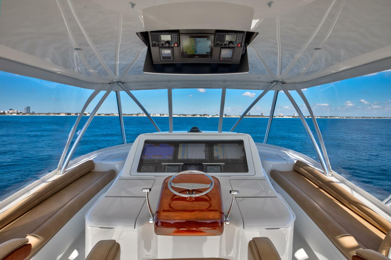 Slide: The Image of Viking 62 Last Look - Exterior Flybridge 2017 Viking 62 Convertible Last Look - 5234911