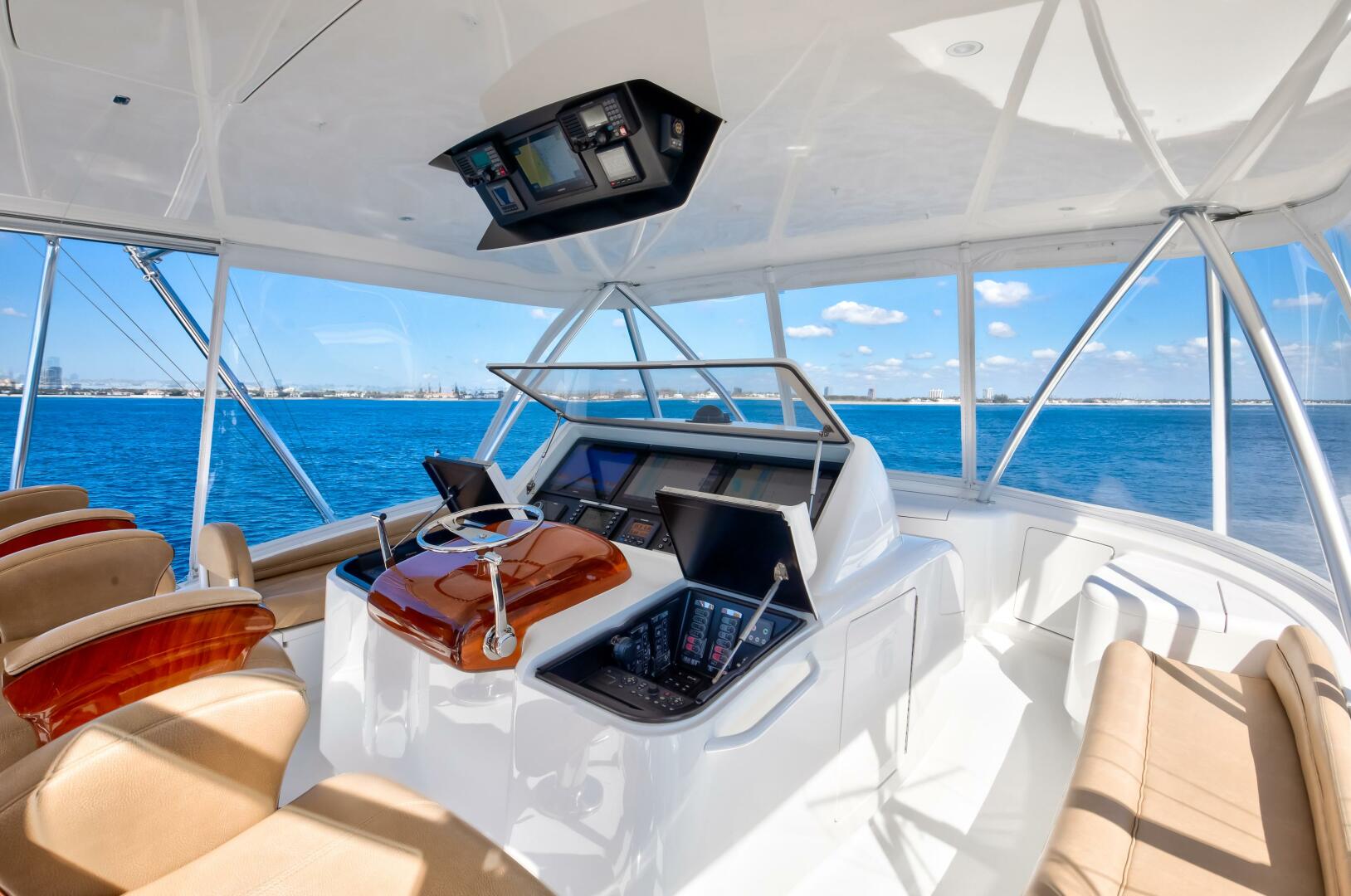 Slide: The Image of Viking 62 Last Look - Exterior Flybridge 2017 Viking 62 Convertible Last Look - 5234913