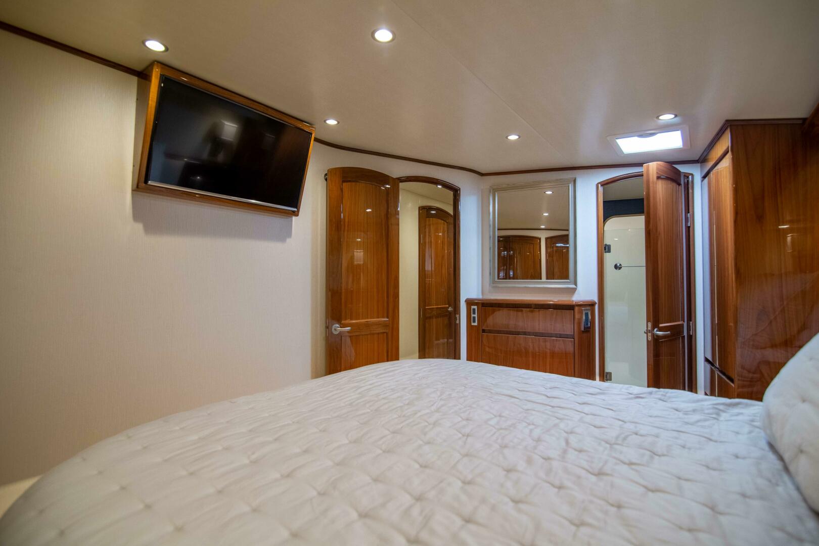 Slide: The Image of Viking 62 Last Look - Interior Master Stateroom 2017 Viking 62 Convertible Last Look - 5235333