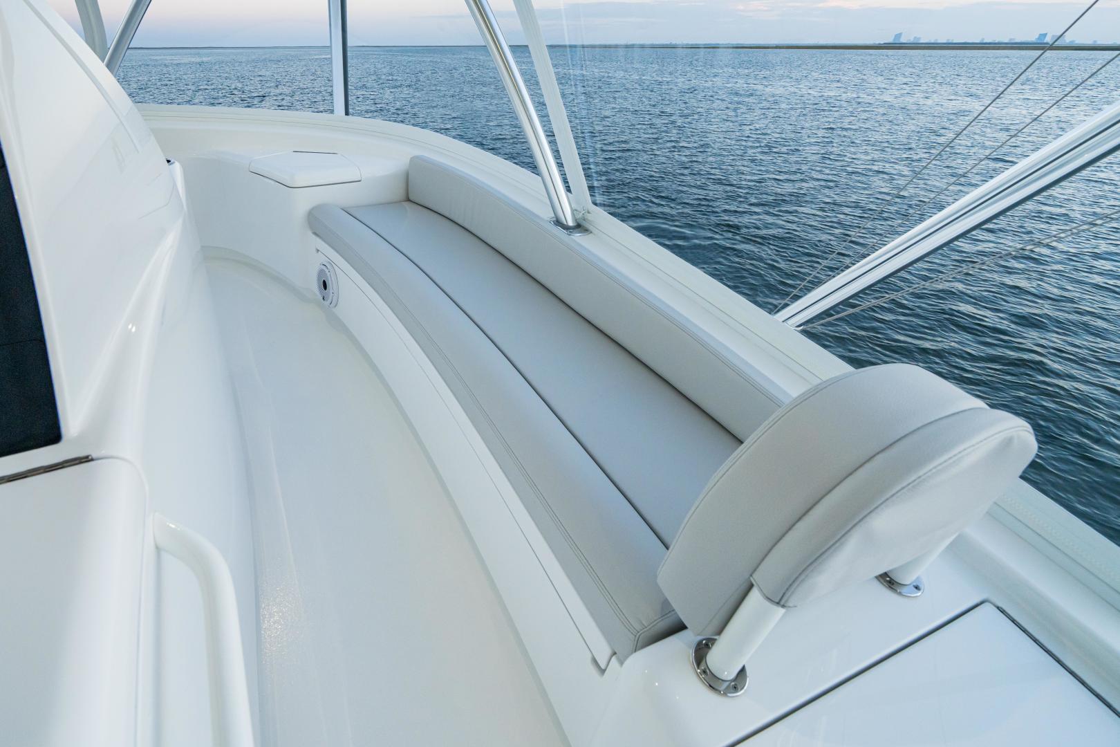Slide: The Image of 64 Viking Convertible Flybridge Seating - 3694229