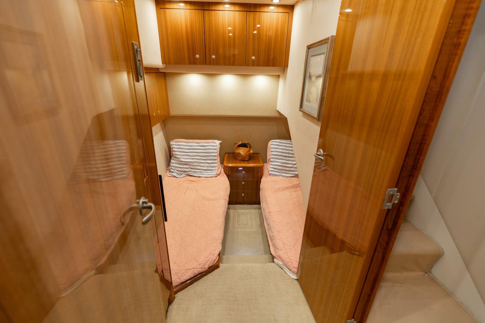 Slide: The Image of 2008 Viking 64 Enclose Bridge- Guest Stateroom - 4622508