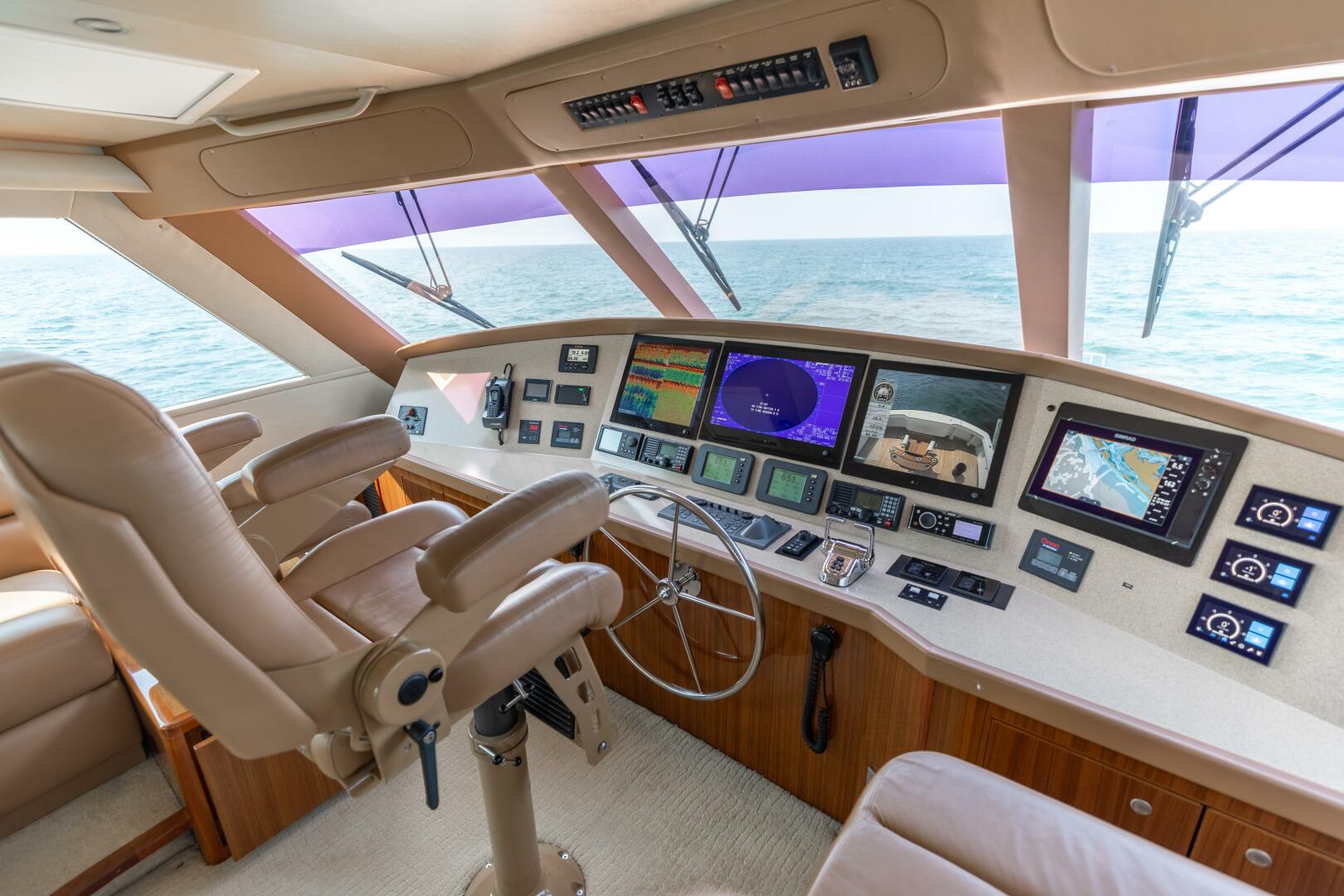 Slide: The Image of 2008 Viking 64 Enclose Bridge- Helm - 4622521