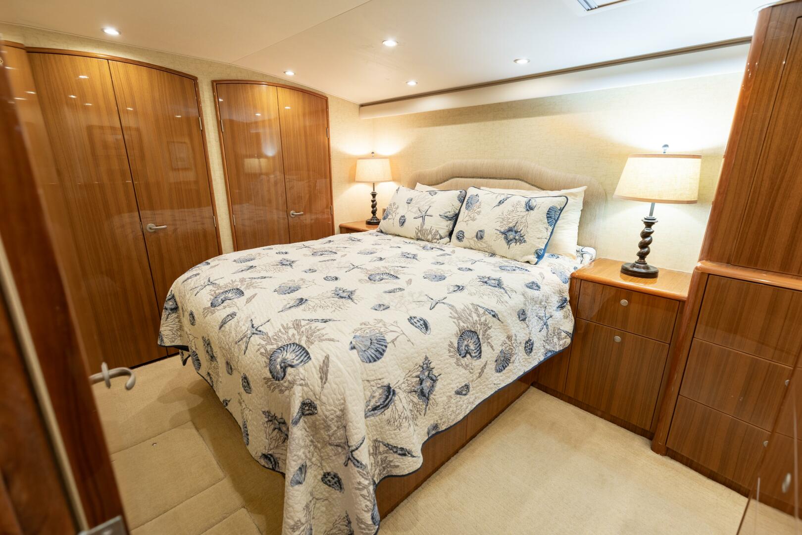 Slide: The Image of 2008 Viking 64 Enclose Bridge- Master Stateroom - 4622504