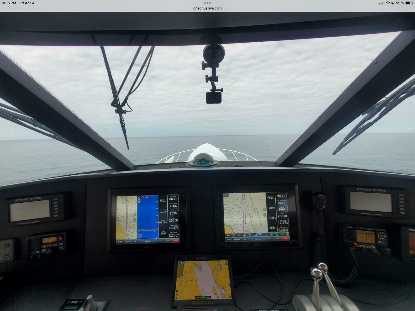 Slide: The Image of Viking 65 Enclosed Bridge Convertible 2003 - 5227886