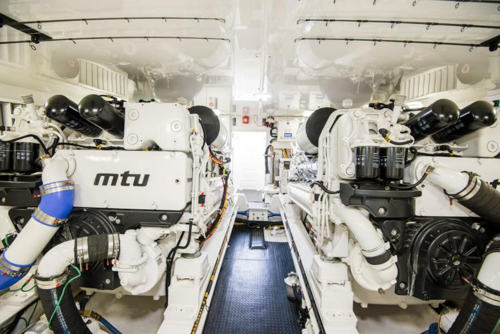 Slide: The Image of 2017 Viking 66 Convertible Engine Room - 4745945