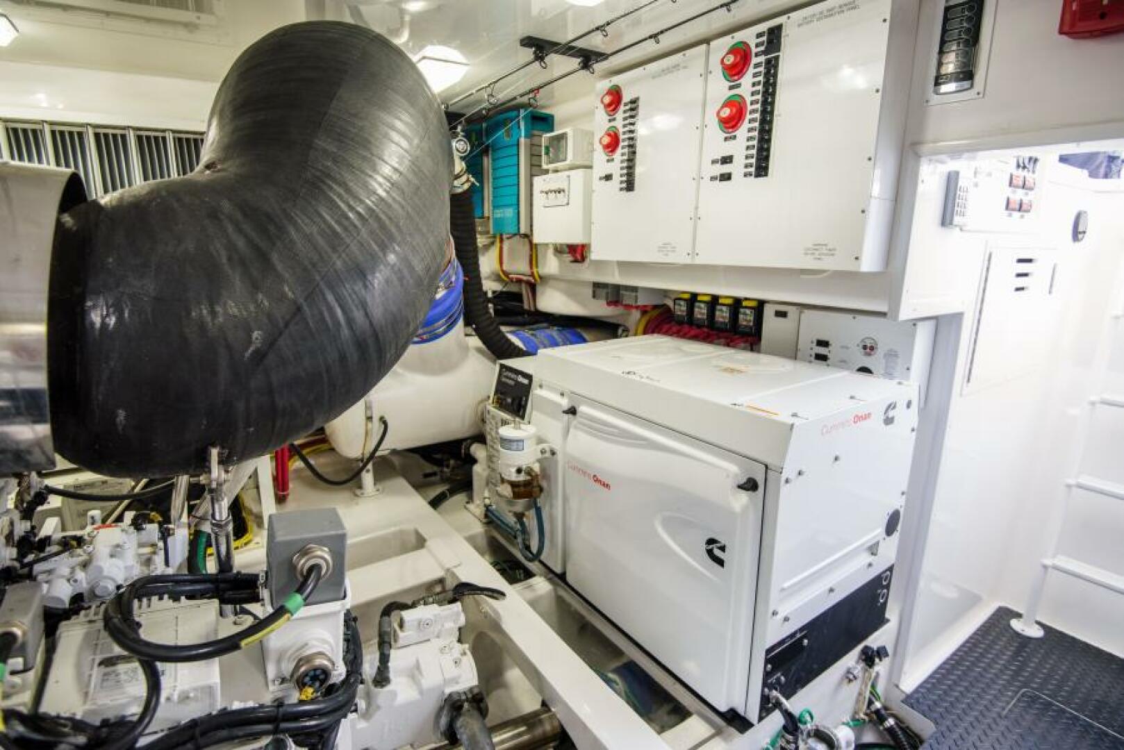 Slide: The Image of 2017 Viking 66 Convertible Engine Room - 4745947