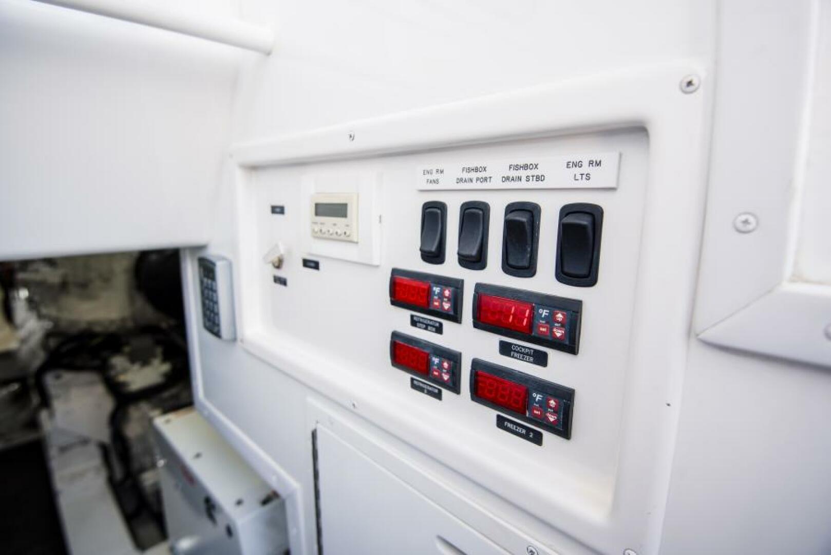 Slide: The Image of 2017 Viking 66 Convertible Engine Room - 4745953