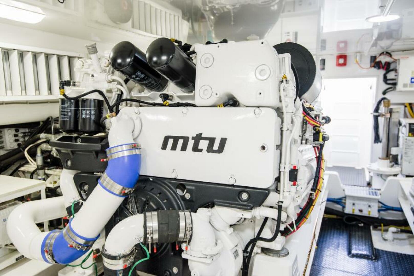 Slide: The Image of 2017 Viking 66 Convertible Engine Room - 4745948