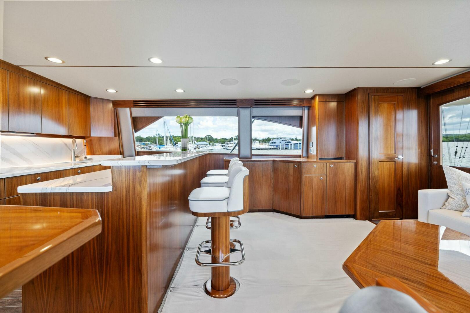 Slide: The Image of 2021 Viking 68 CNV 'Plan B' Galley & Dinette - 3958397