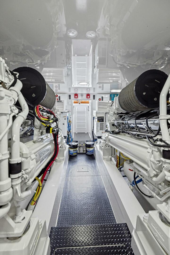 Slide: The Image of 2021 Viking 68 CNV 'Plan B' Engine Room - 3958851