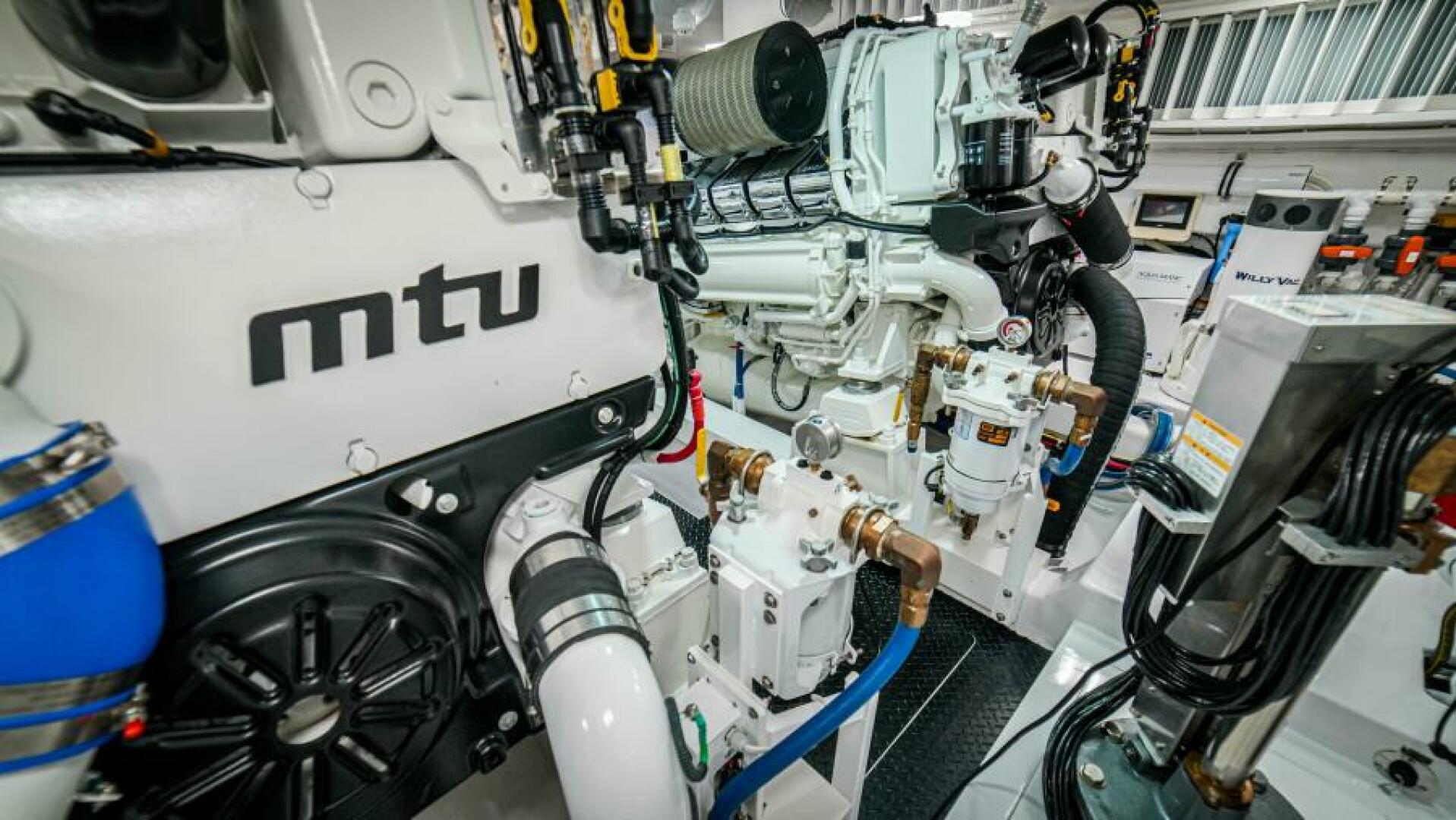 Slide: The Image of 2023 68 Viking Convertible 'Miss Victoria' Engine Room - 4751789