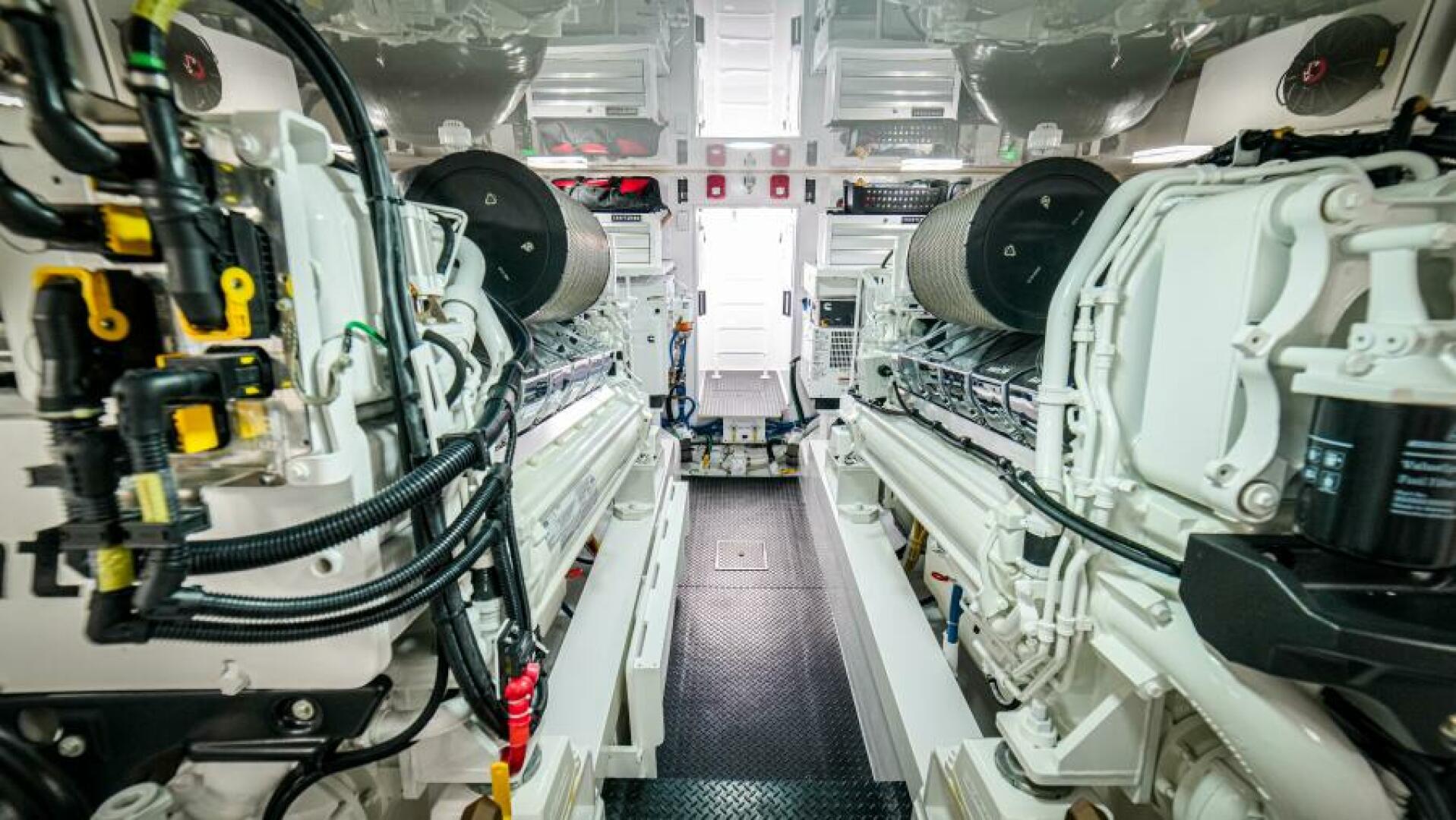 Slide: The Image of 2023 68 Viking Convertible 'Miss Victoria' Engine Room - 4751790