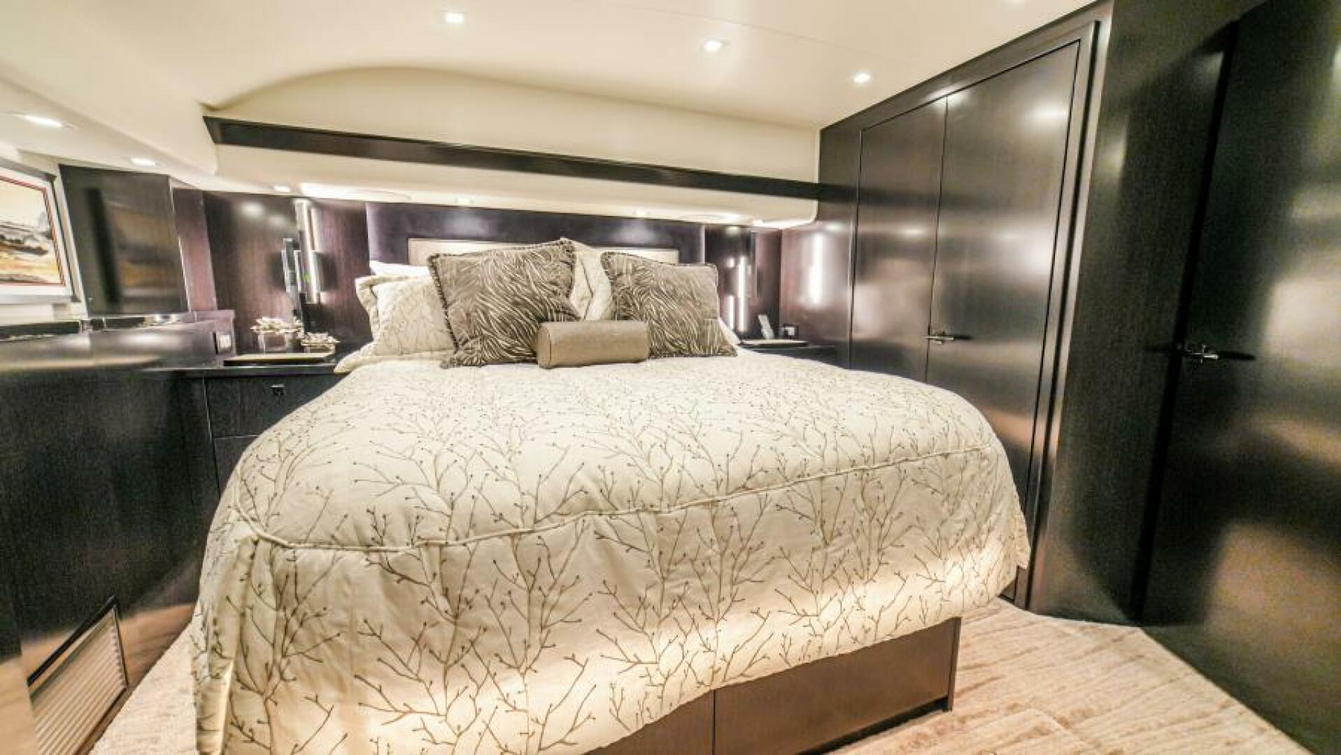 Slide: The Image of 2023 68 Viking Convertible 'Miss Victoria' Master Stateroom - 4751718