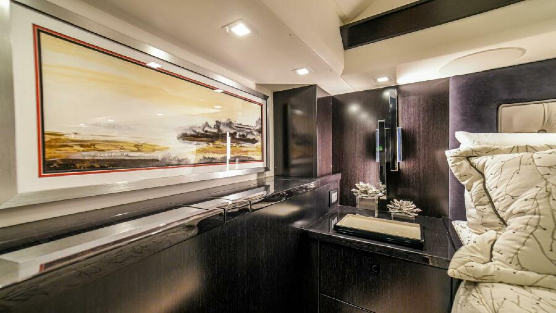 Slide: The Image of 2023 68 Viking Convertible 'Miss Victoria' Master Stateroom - 4751720
