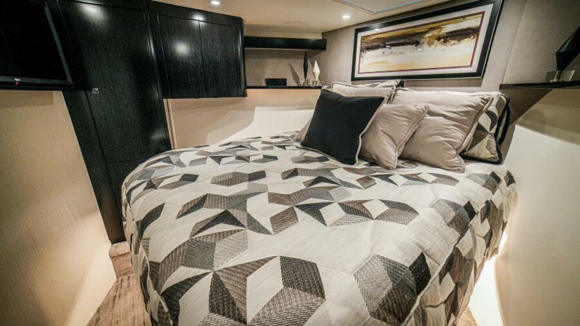 Slide: The Image of 2023 68 Viking Convertible 'Miss Victoria' Forward Stateroom - 4751727