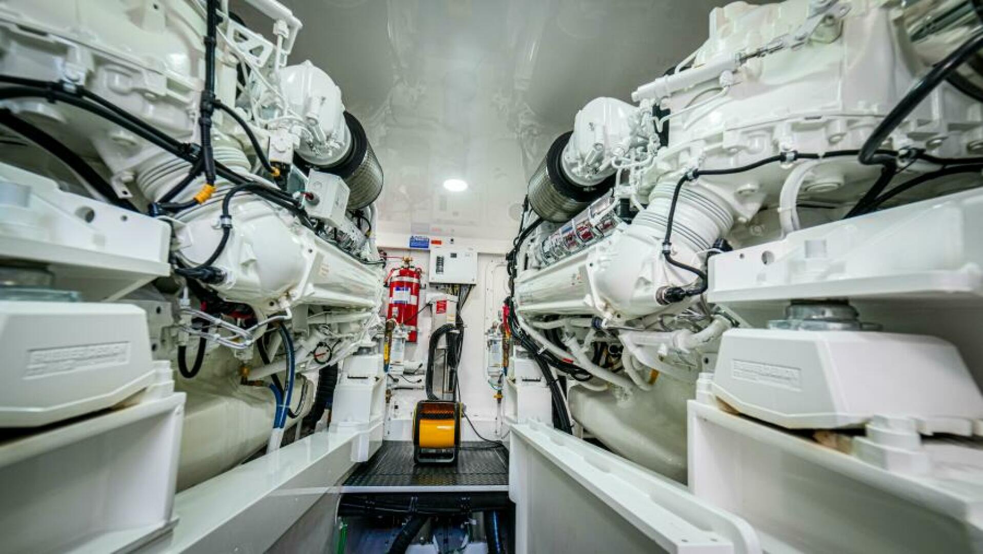 Slide: The Image of 2023 68 Viking Convertible 'Miss Victoria' Engine Room - 4751776