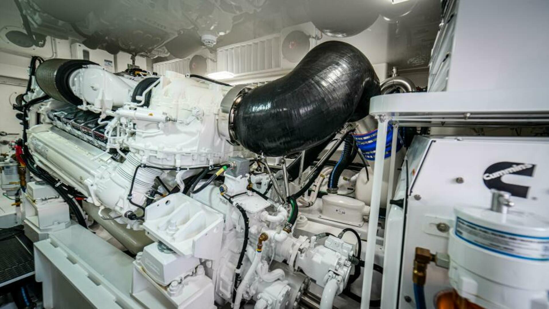Slide: The Image of 2023 68 Viking Convertible 'Miss Victoria' Engine Room - 4751778