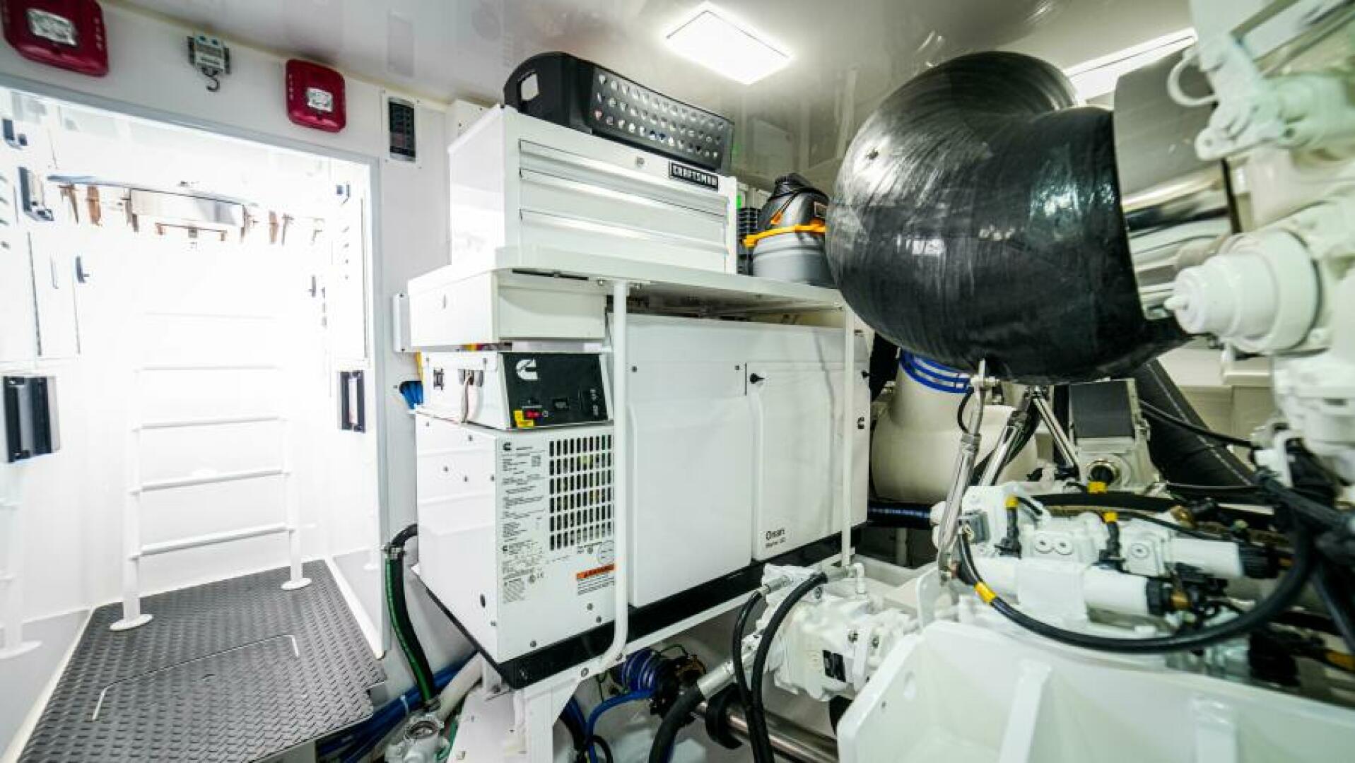 Slide: The Image of 2023 68 Viking Convertible 'Miss Victoria' Engine Room - 4751779