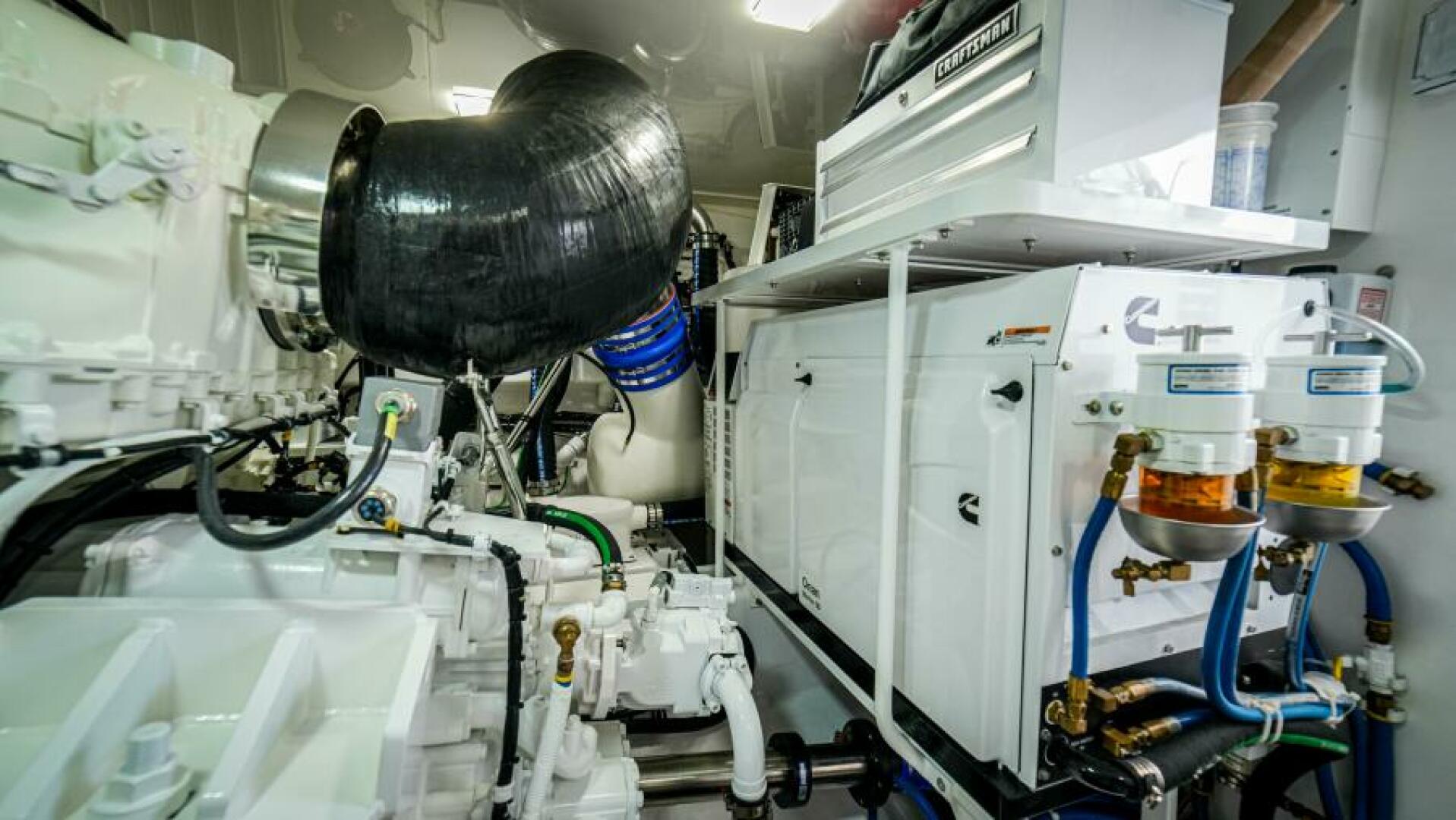 Slide: The Image of 2023 68 Viking Convertible 'Miss Victoria' Engine Room - 4751780