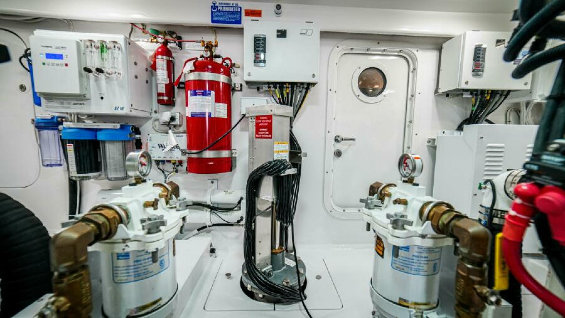 Slide: The Image of 2023 68 Viking Convertible 'Miss Victoria' Engine Room - 4751781