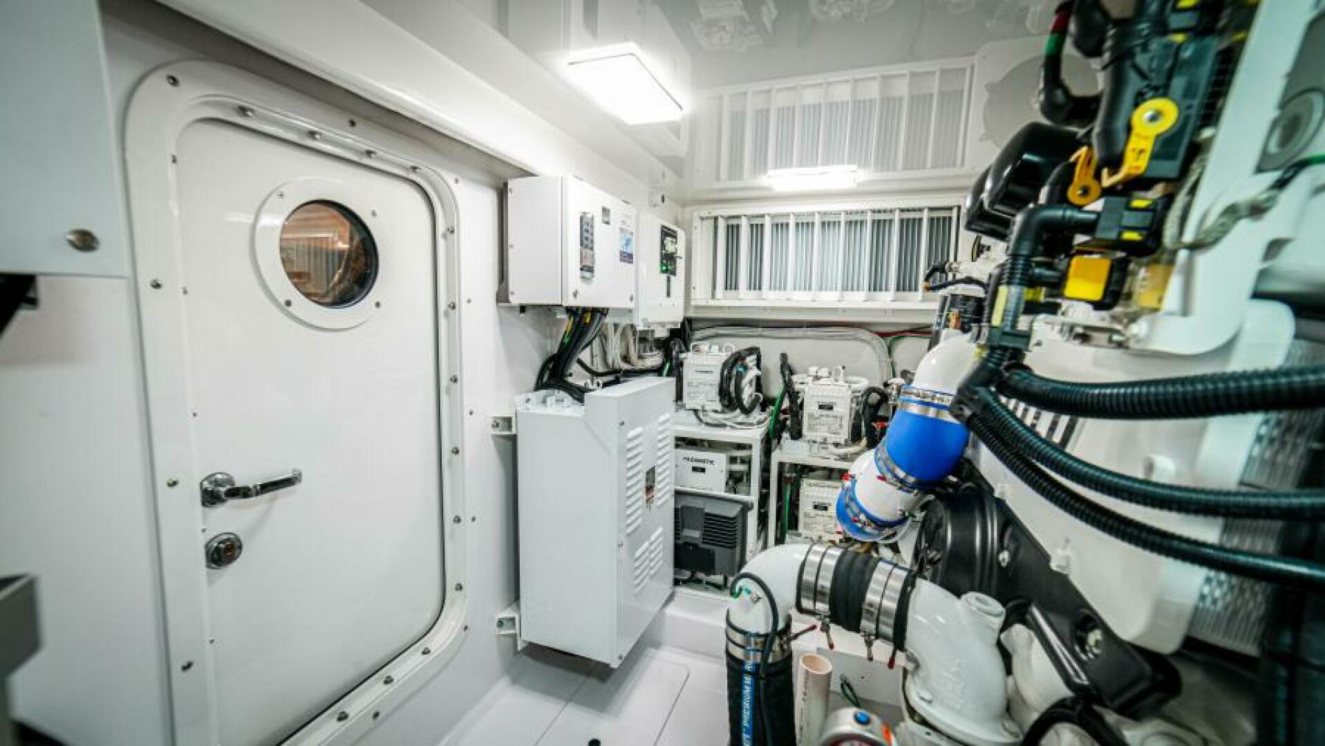 Slide: The Image of 2023 68 Viking Convertible 'Miss Victoria' Engine Room - 4751782