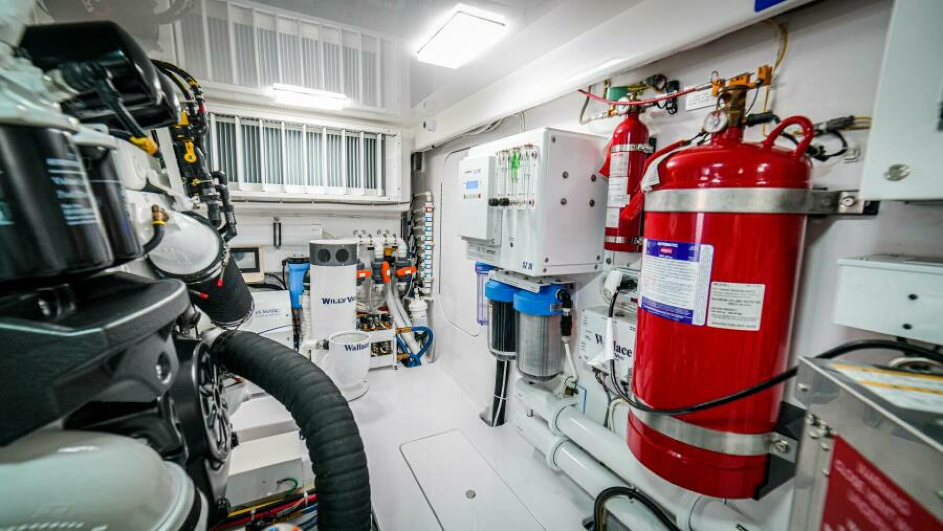 Slide: The Image of 2023 68 Viking Convertible 'Miss Victoria' Engine Room - 4751783