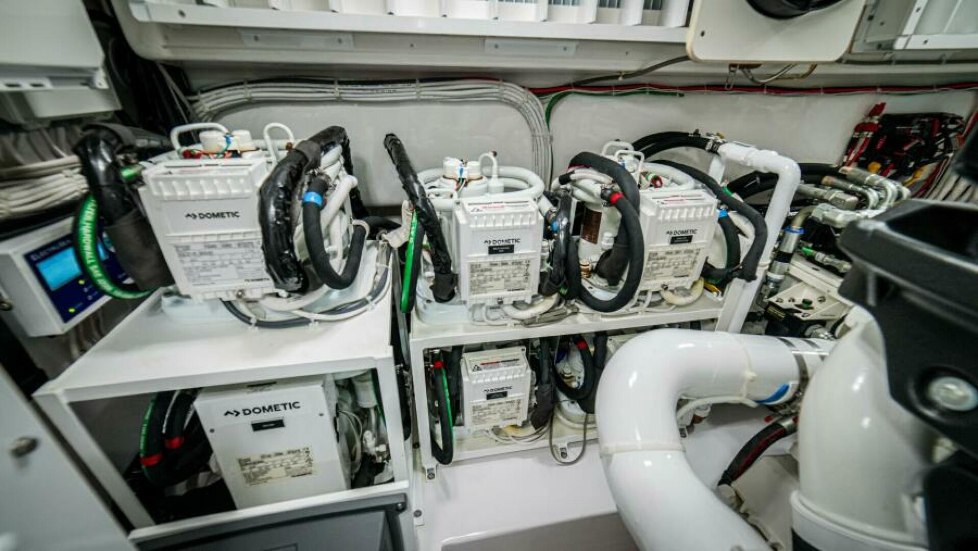 Slide: The Image of 2023 68 Viking Convertible 'Miss Victoria' Engine Room - 4751787