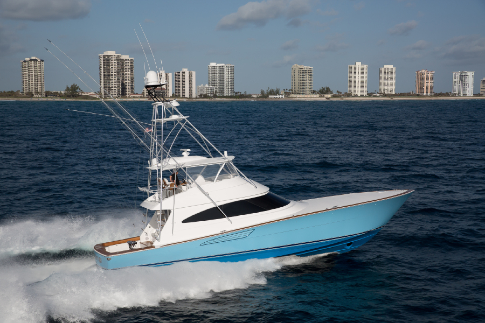 Slide: The Image of 2025 68 Viking Yacht Convertible - 4895319